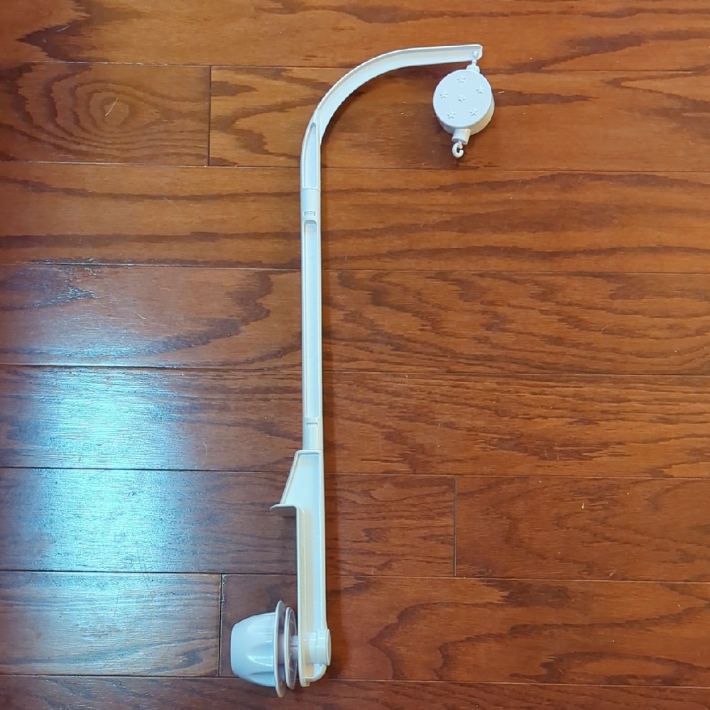 Universal White Baby Mobile Arm (Wind Up Lullabies)